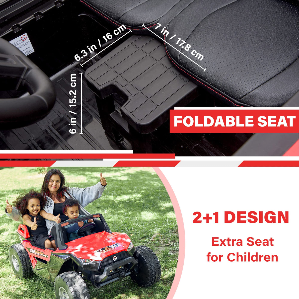 Voltz 24V Off-Road Ride-On Car for Kids Canada