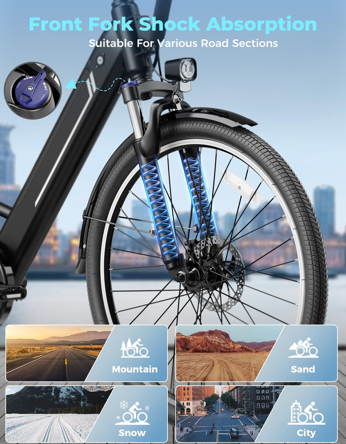 Jasion YC1 ST Electric Bike Canada - Power &amp; Comfort