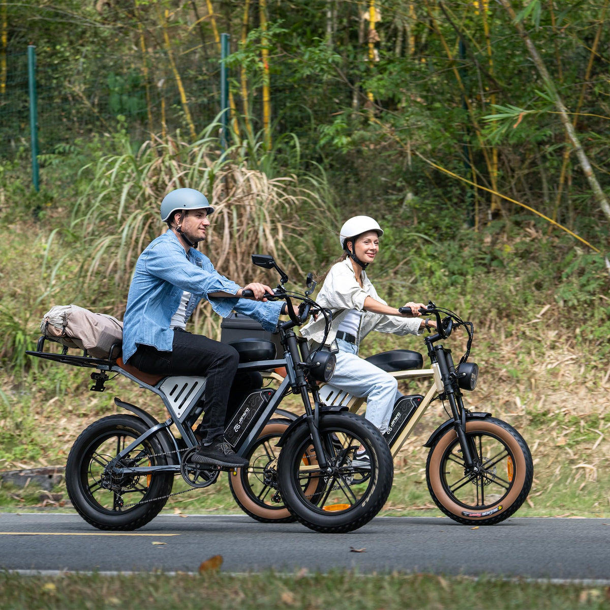 Jansno X70 Electric Bike Canada — Dual Battery, Long-Range Fat Tire E-Bike