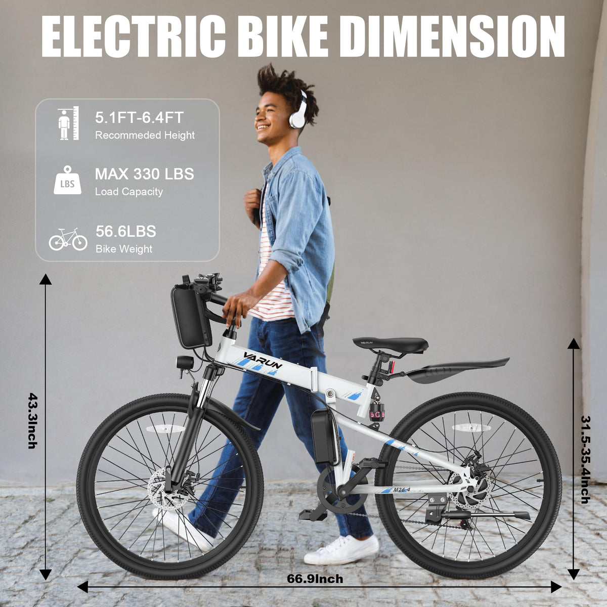 VARUN 500W Electric Bike – Top Choice Canada