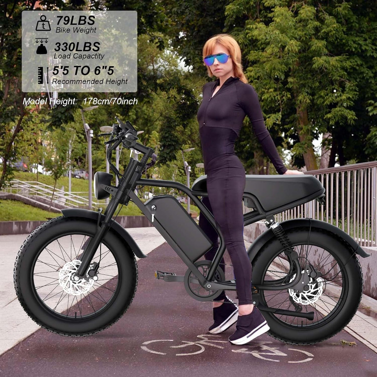 Funhang 1000W Peak Ebike - Best Electric Bike Canada