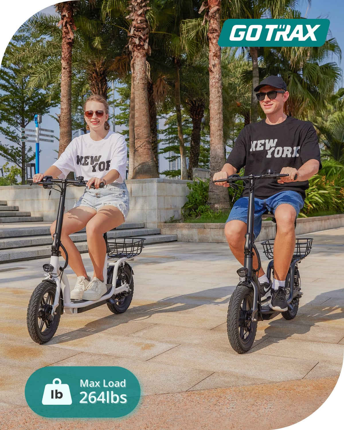 Gotrax Astro Electric Scooter – 350W Motor, 25km/h Speed, 30km Range, Foldable, Comfortable Ride in Canada