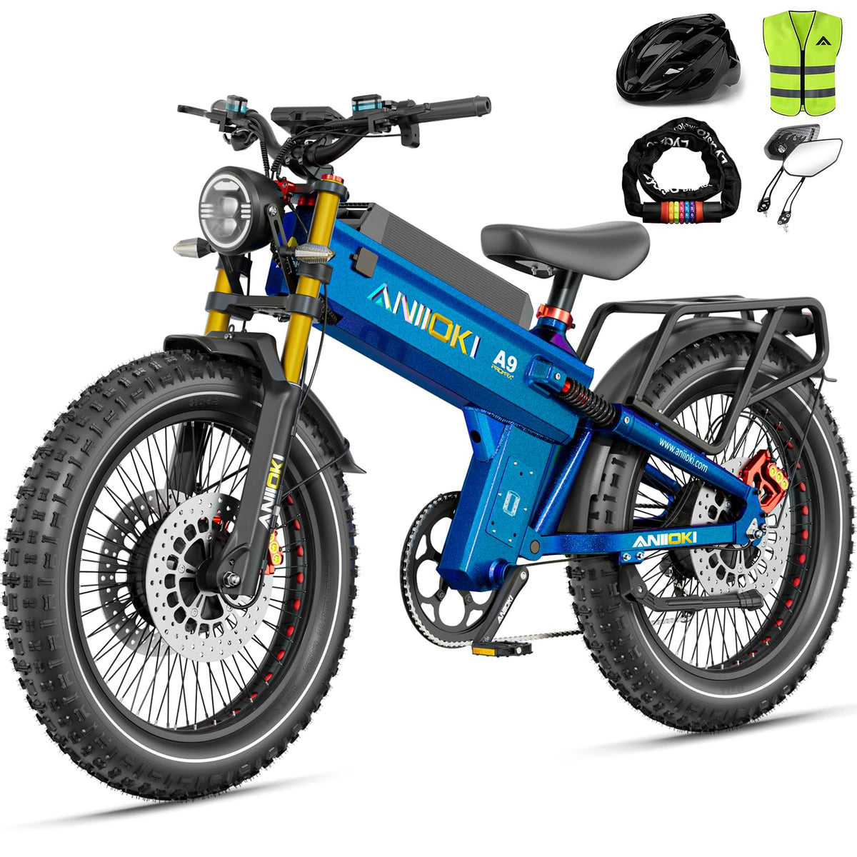 Aniioki A9 Pro Max Electric Bike 6000W Canada