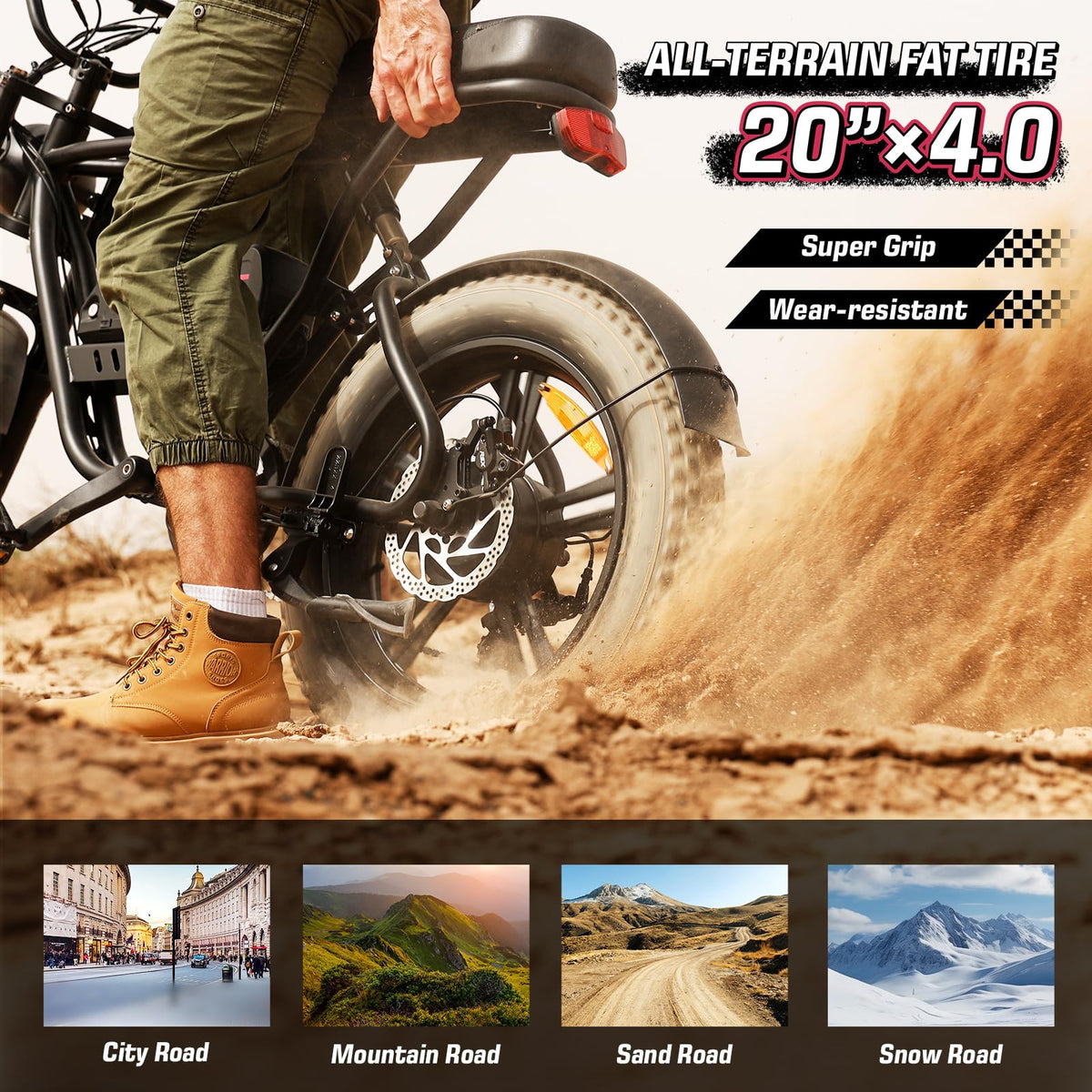 Windone K20 Electric Bike – All-Terrain Canada Power