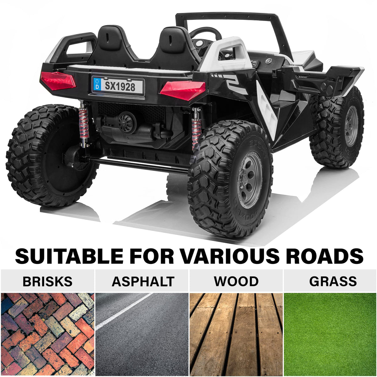 Voltz 24V Off-Road Ride-On Car for Kids Canada