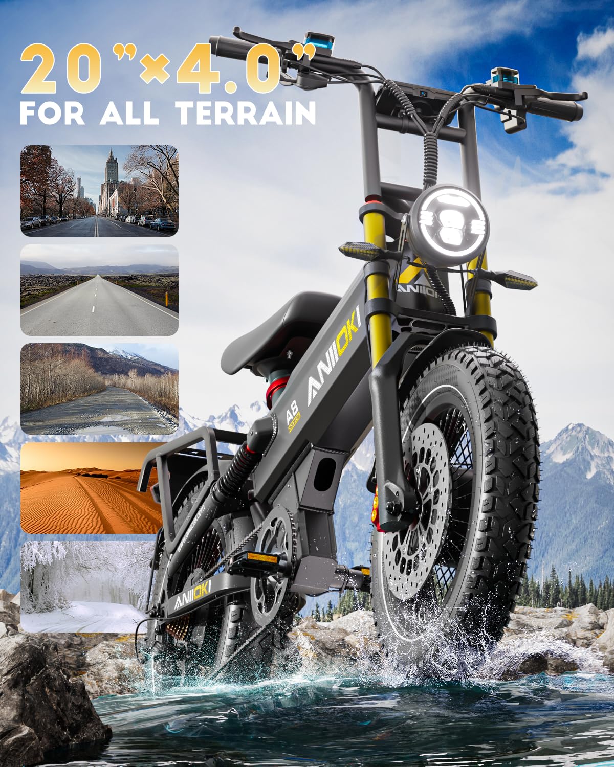 ANIIOKI A9 Pro Max Electric Bike Canada