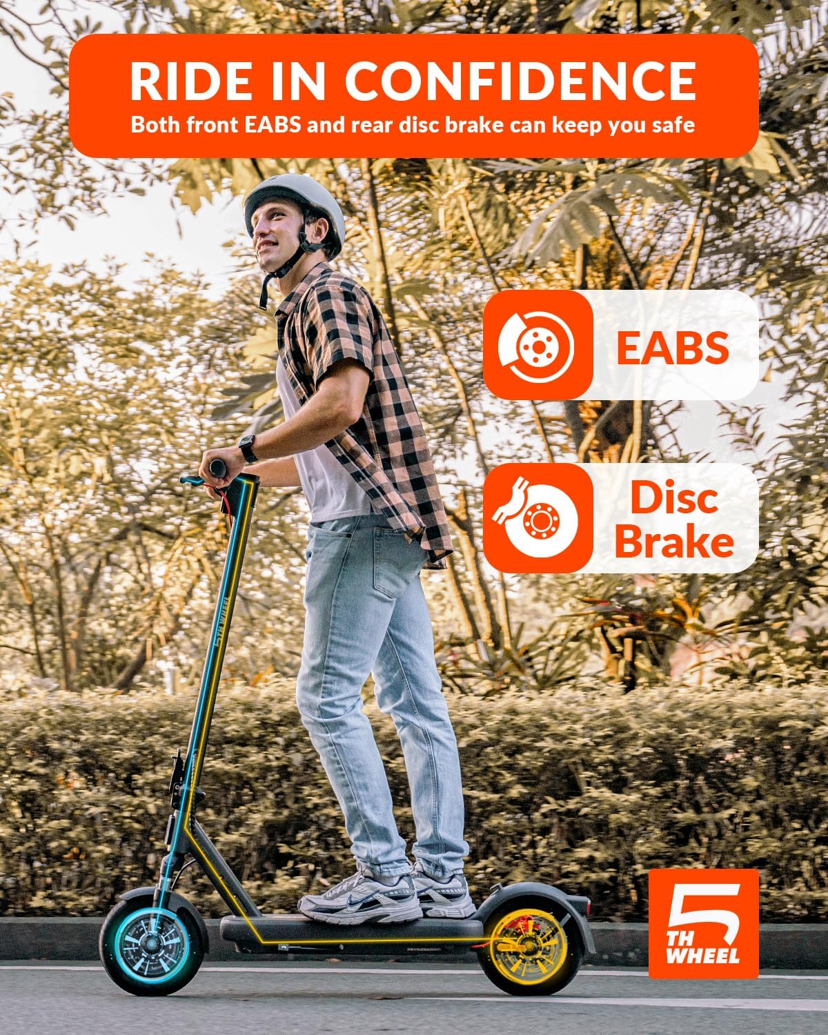 5TH WHEEL V48Pro Electric Scooter – 800W Hub Motor, 32 km Range (Canada)