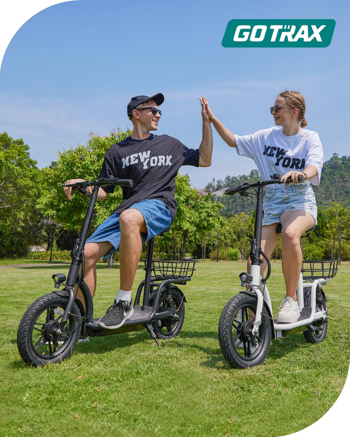 Gotrax Astro Electric Scooter – 350W Motor, 25km/h Speed, 30km Range, Foldable, Comfortable Ride in Canada