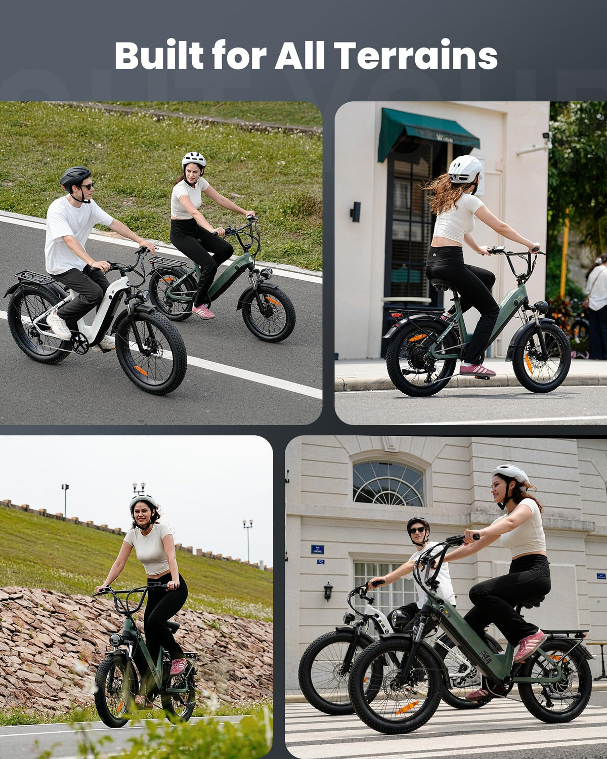 Rideplux Step-Through Electric Bike 500W Commuter Canada