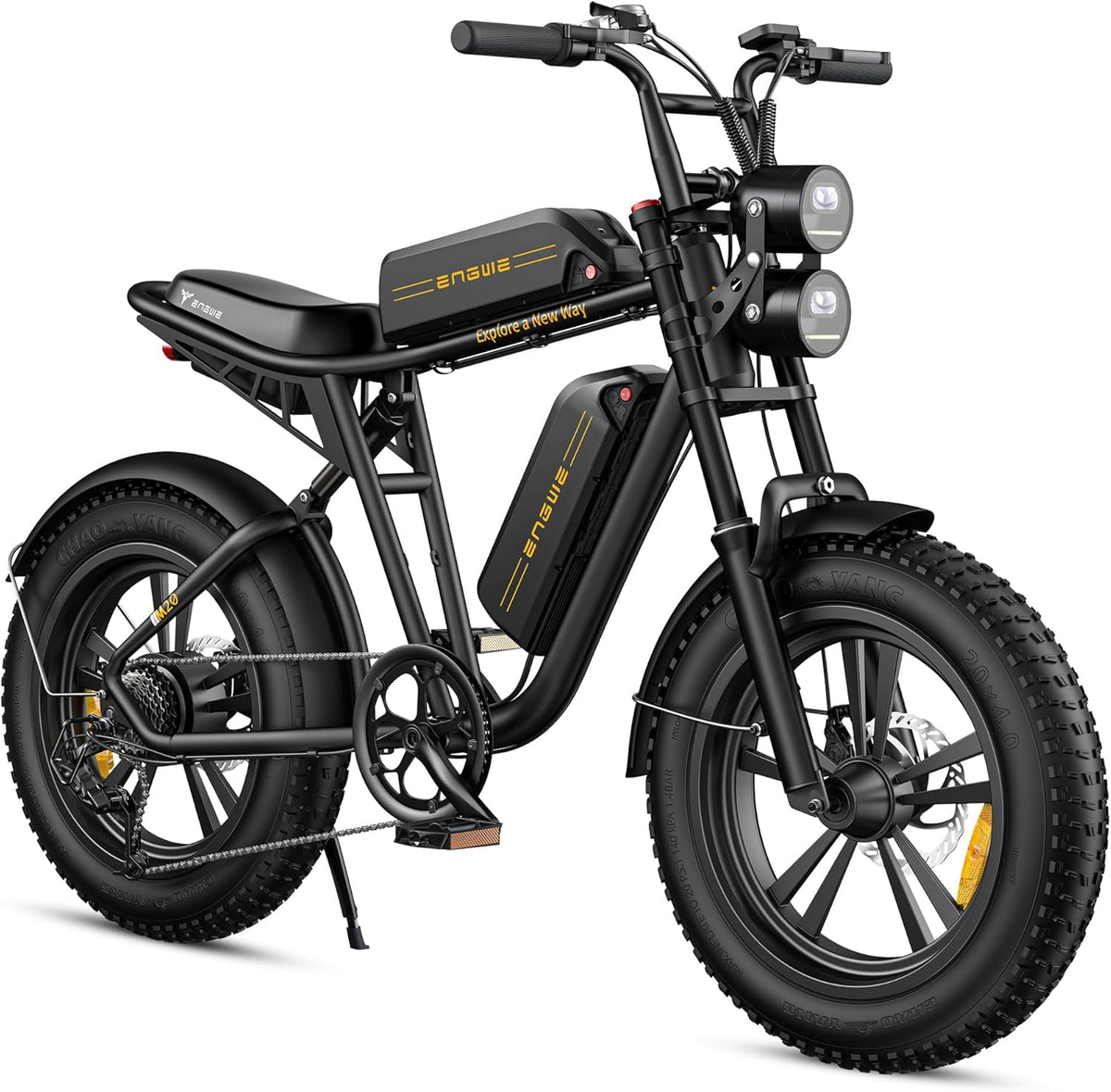 ENGWE M20 Moped-Style Fat Tire Electric Bike