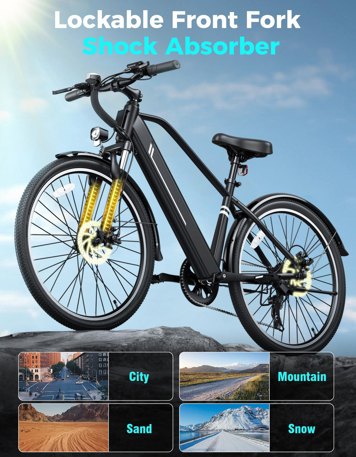 Jasion YC1 ST Electric Bike Canada - Power &amp; Comfort