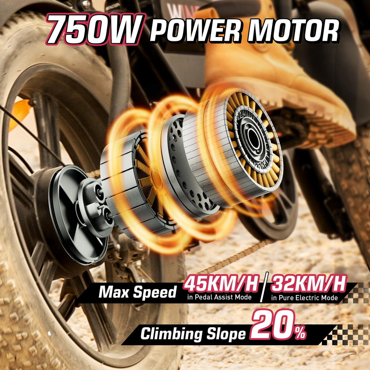 Windone K20 Electric Bike – All-Terrain Canada Power