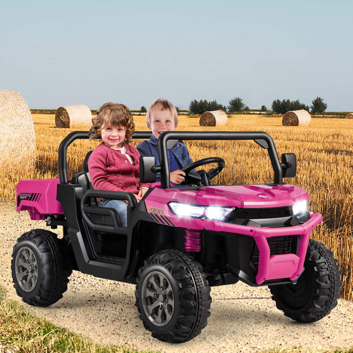 Costzon 24V 2-Seater Ride-On Car for Kids Canada