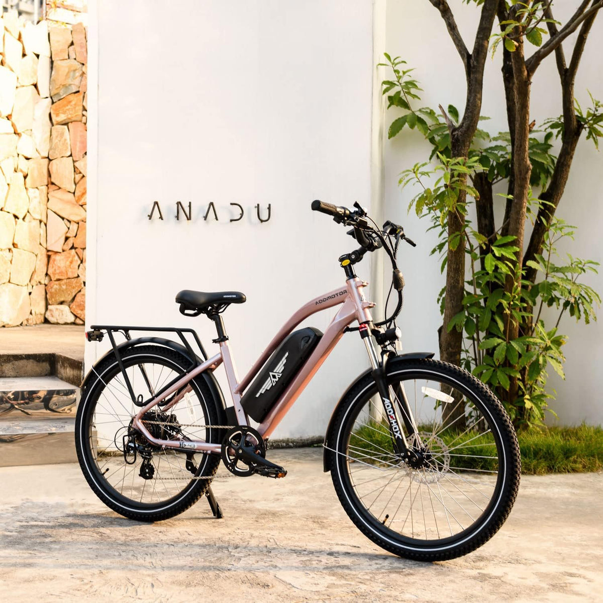 Addmotor CityPro E-43 Step-Thru Electric Commuter Bike – 500W Motor, 48V Battery, Long-Range E-Bike for Canadian Riders