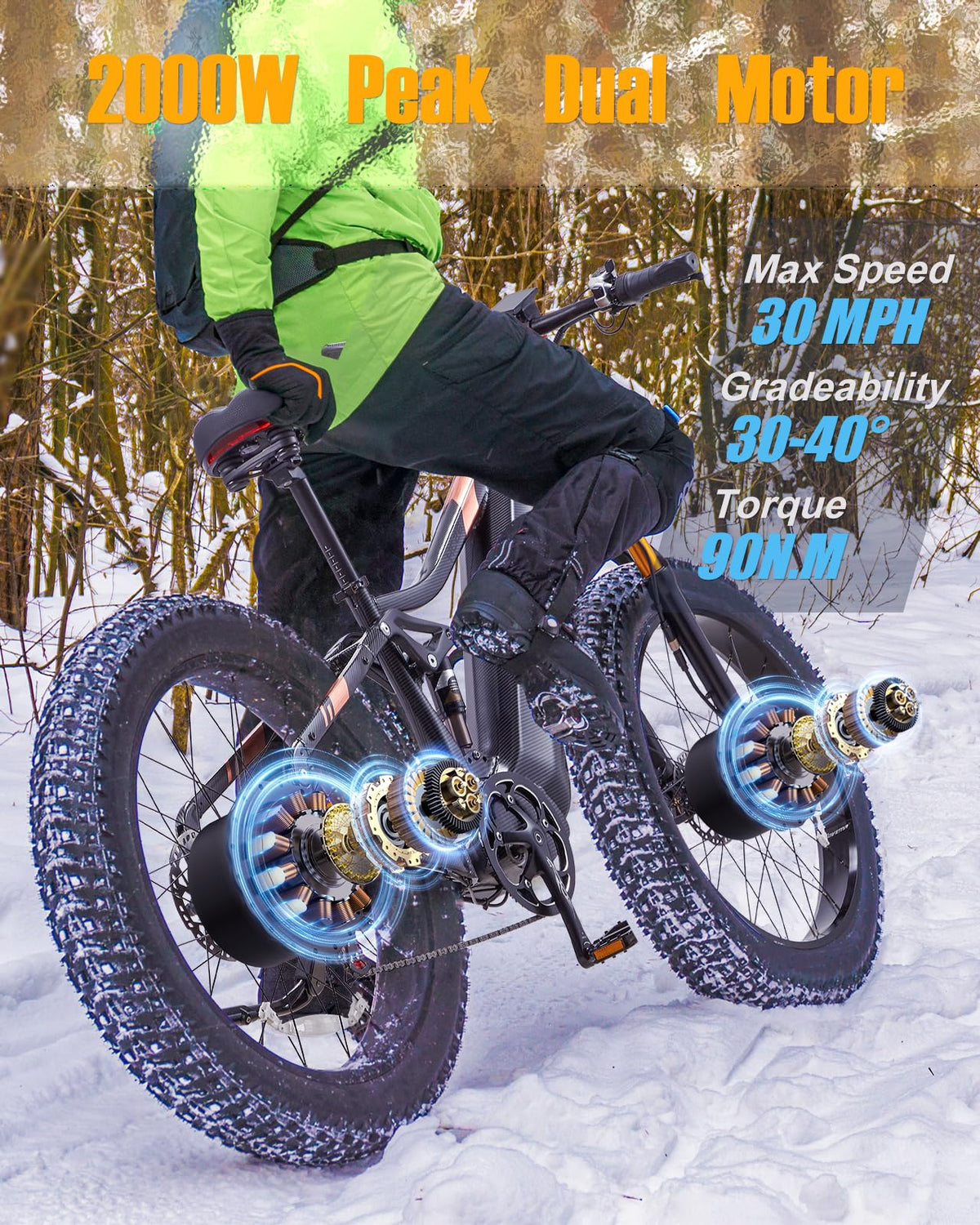 BURCHIN Full Suspension E-Bike: Smooth Rides Canada