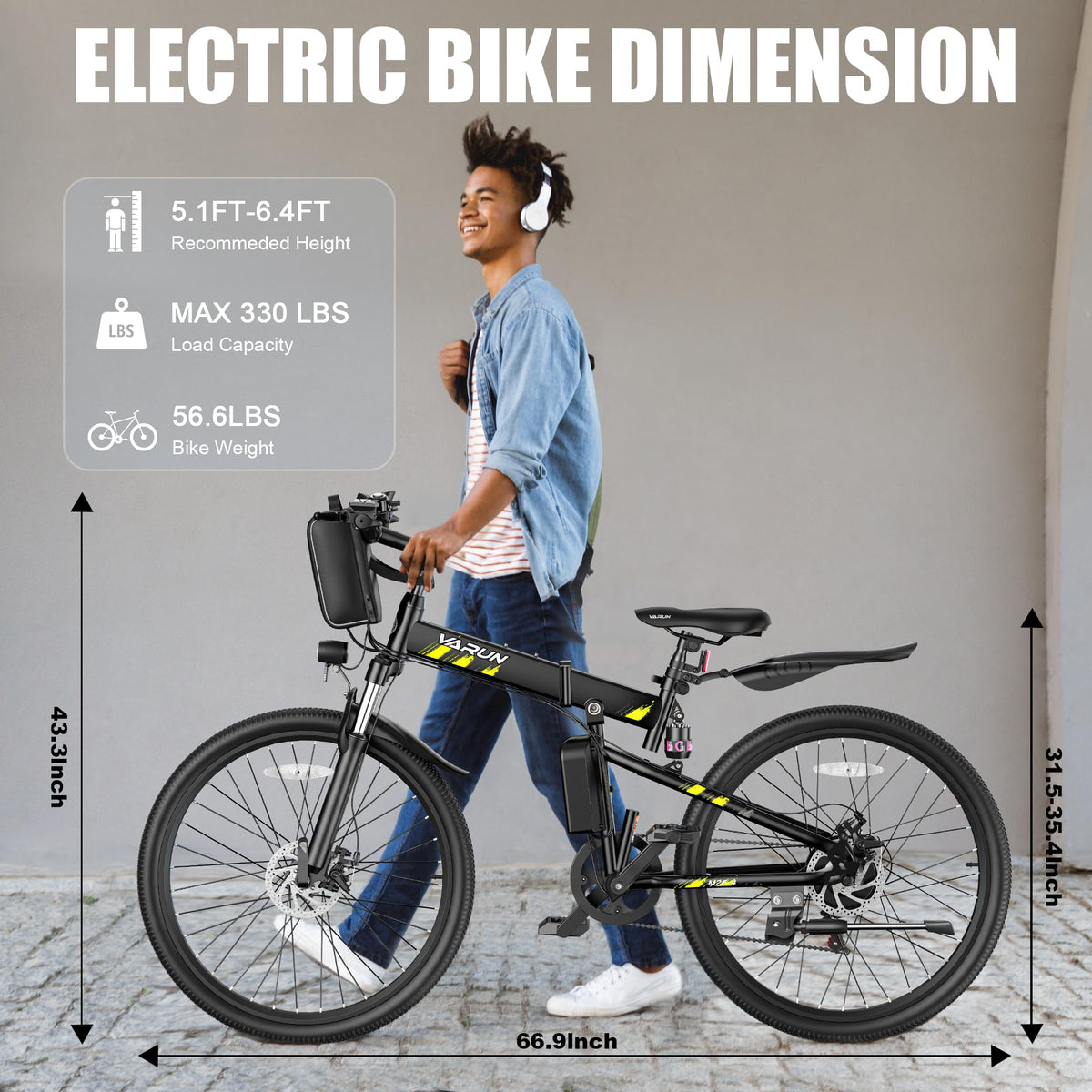 VARUN 500W Electric Bike – Top Choice Canada