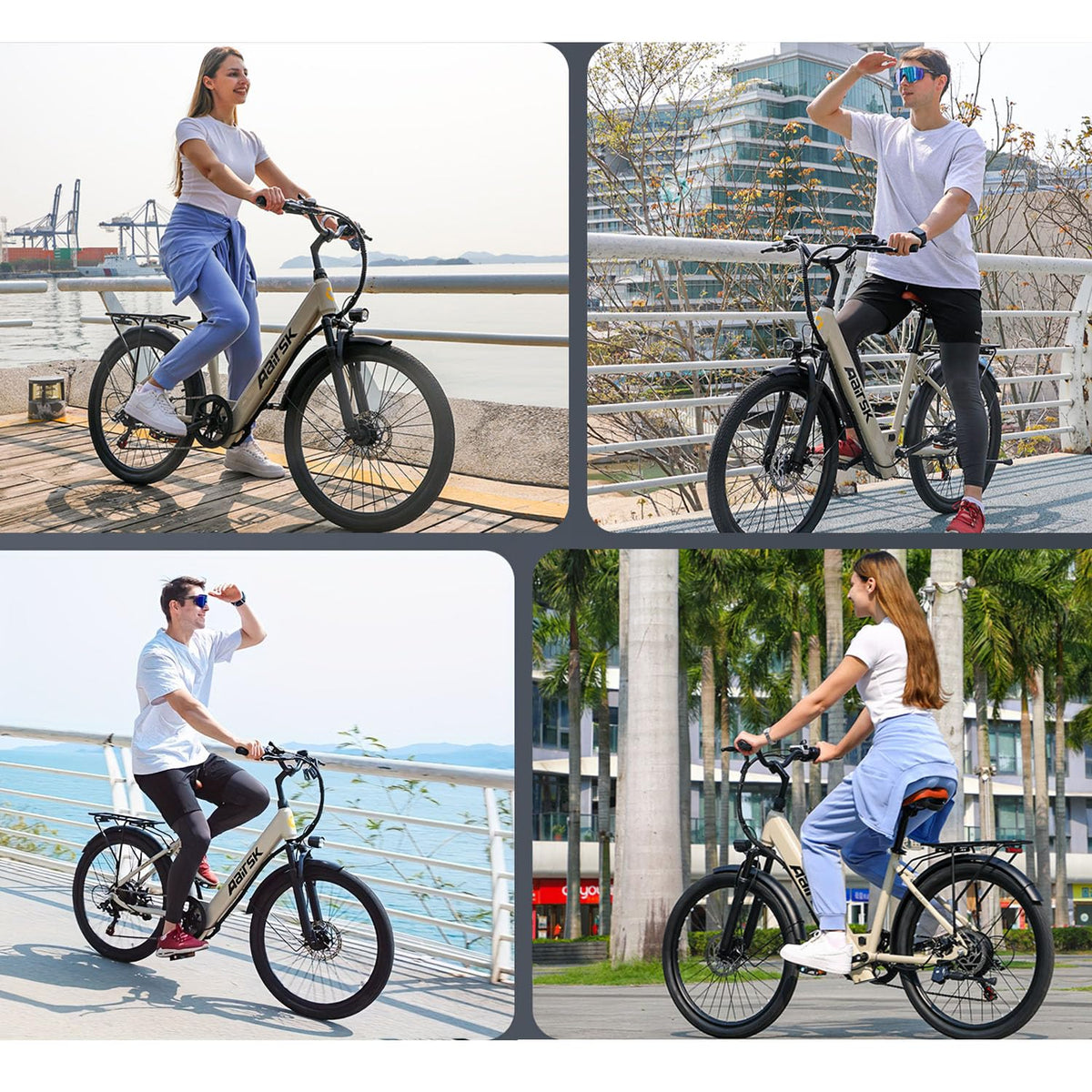 Aairsk SU7 750W Peak 36V 13Ah Electric Bike – Compact Long-Range City Commuter E-Bike Canada