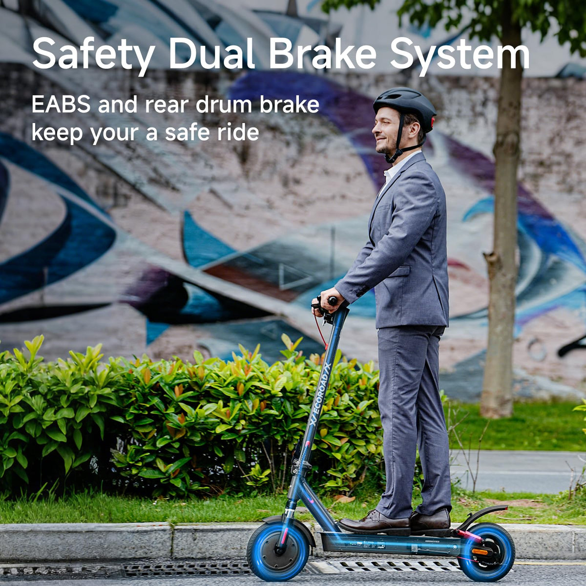 ECOROAD EC6 Electric Scooter 400W – Foldable Commuter Canada