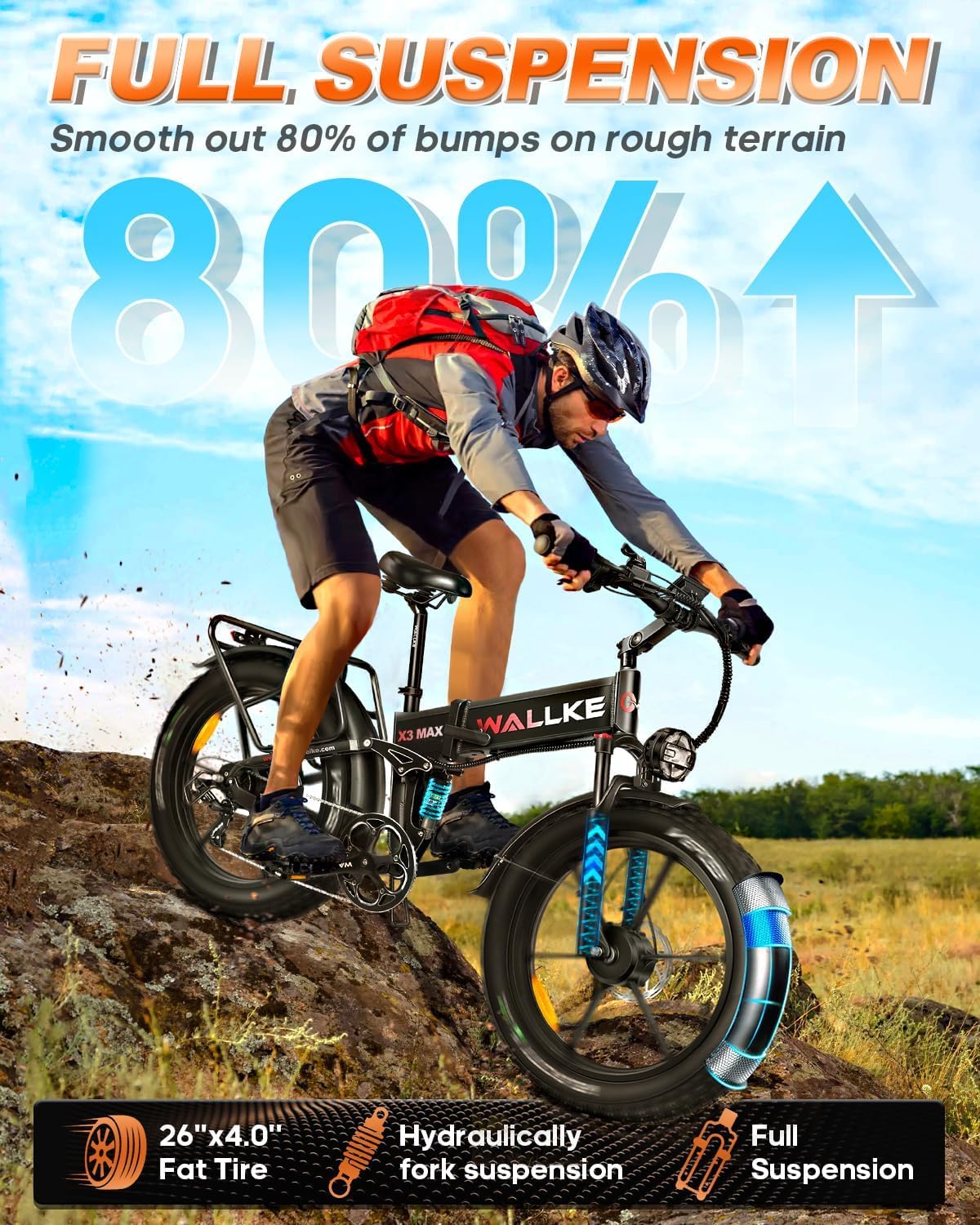 Bicicleta Eléctrica Wallke X3 Max Canadá