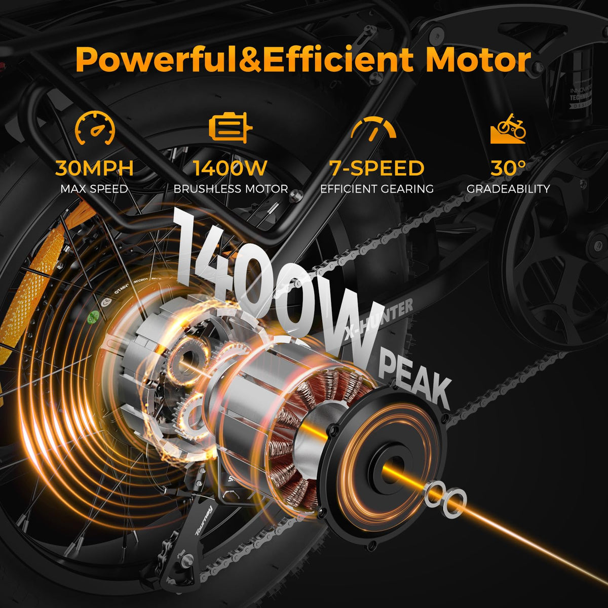 Jasion X-Hunter Fat Tire Ebike - Canada’s Top Choice