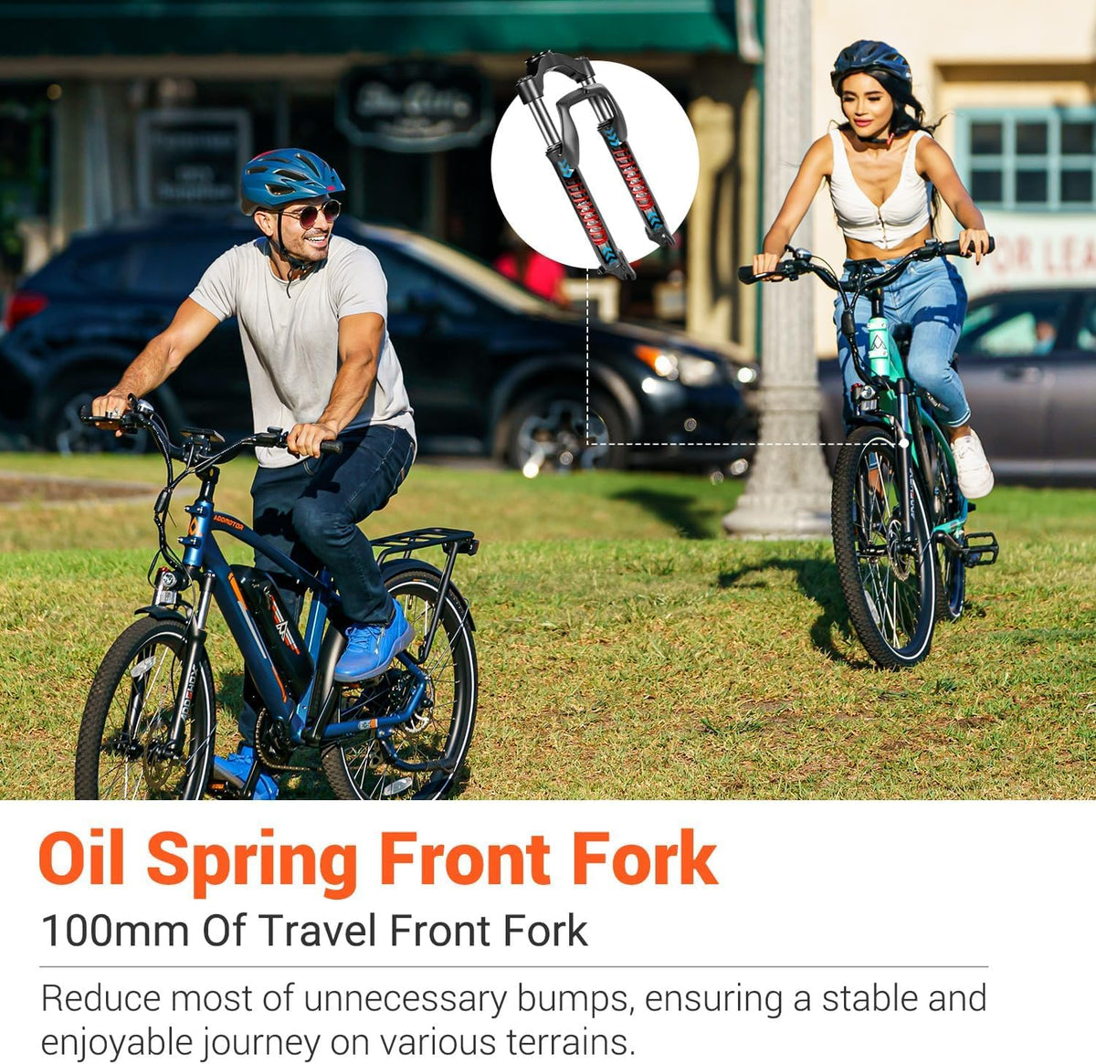 Addmotor CityPro E-43 Step-Thru Electric Commuter Bike – 500W Motor, 48V Battery, Long-Range E-Bike for Canadian Riders