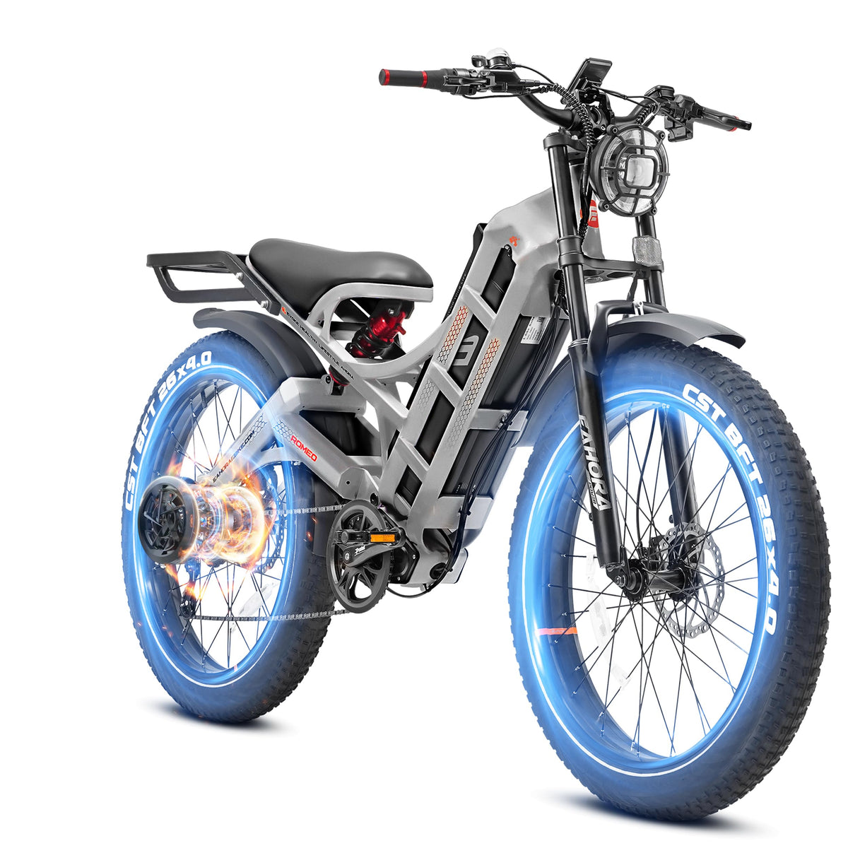 Eahora Romeo Pro Electric Bike – Long Range Fat Tire Canada