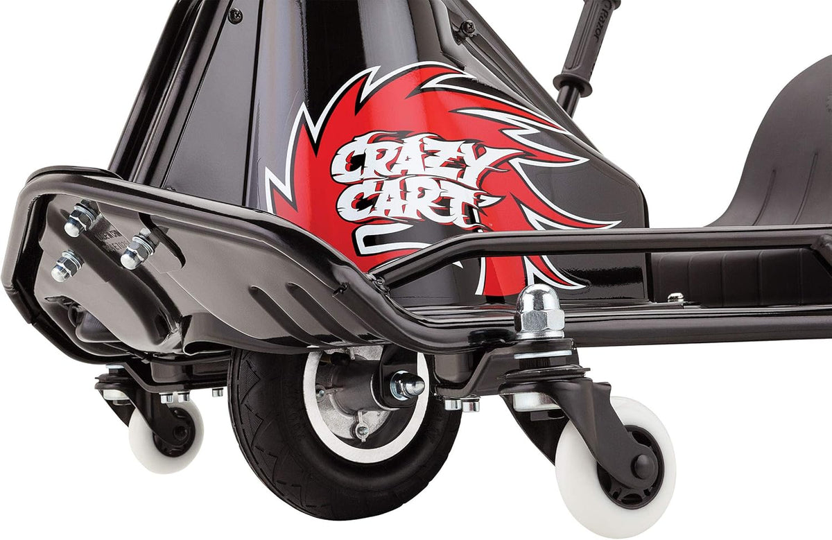 Razor Crazy Cart DLX Canada supervised drift kart use