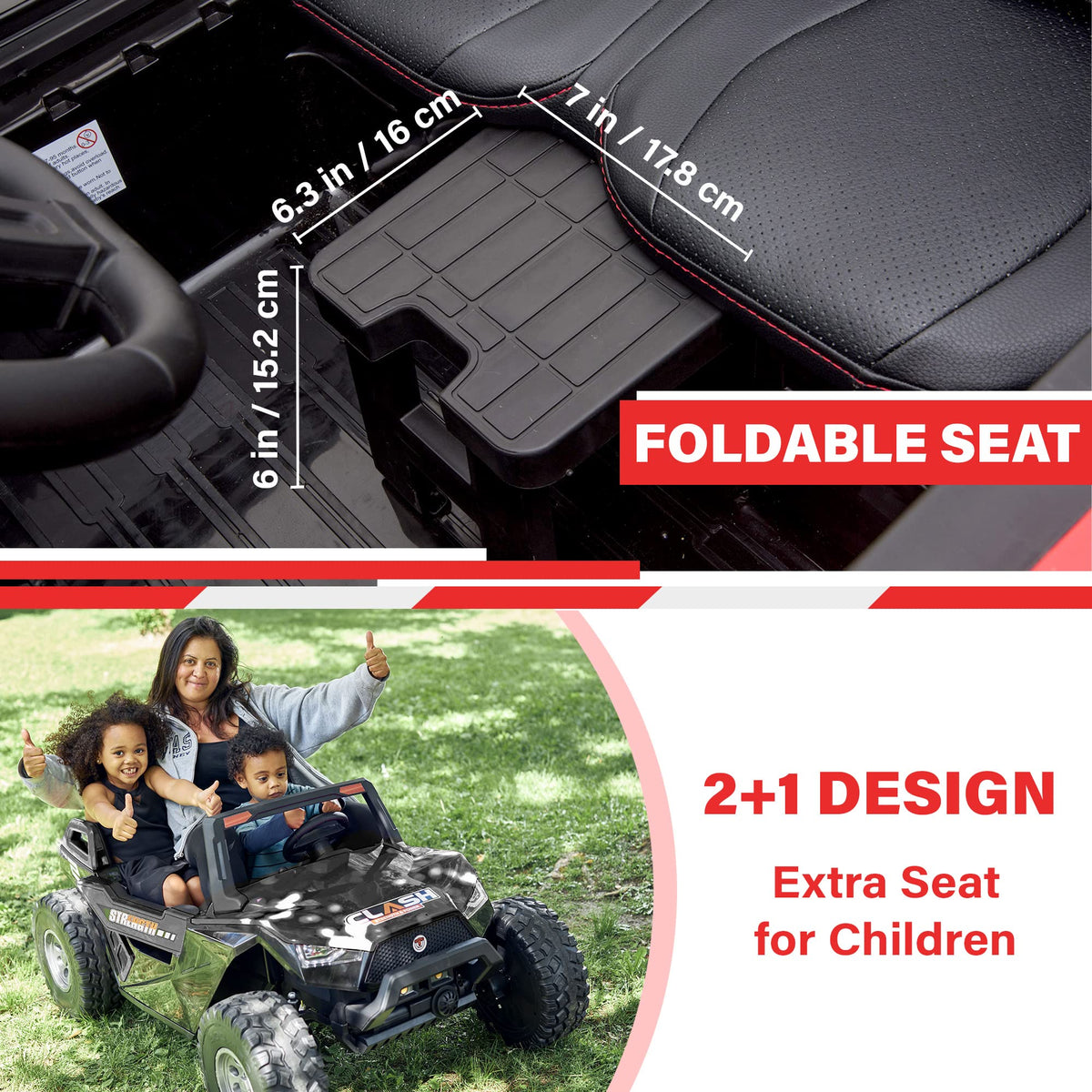Voltz 24V Off-Road Ride-On Car for Kids Canada
