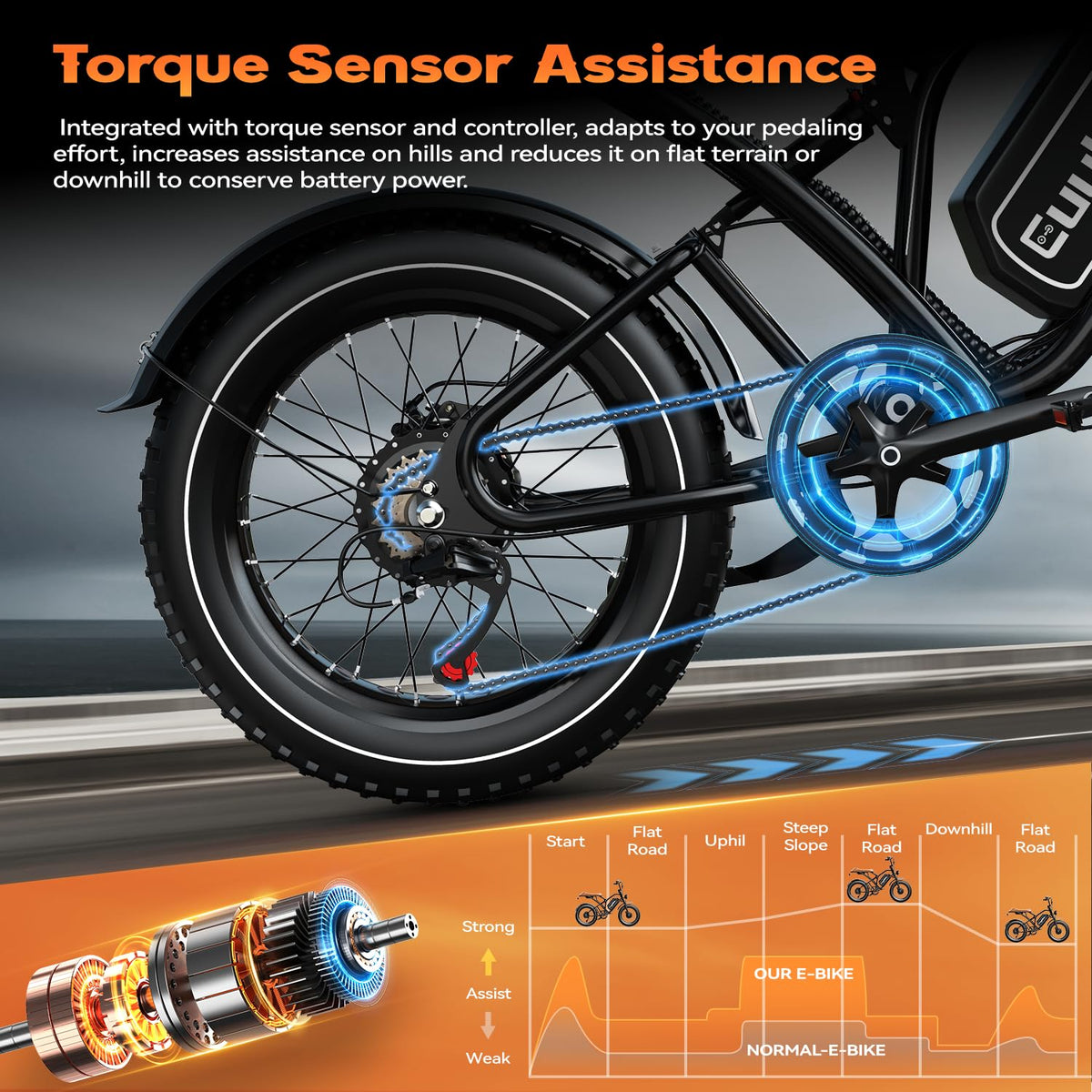 EUYBIKE S4 Dual Motor Fat Tire Electric Bike Canada