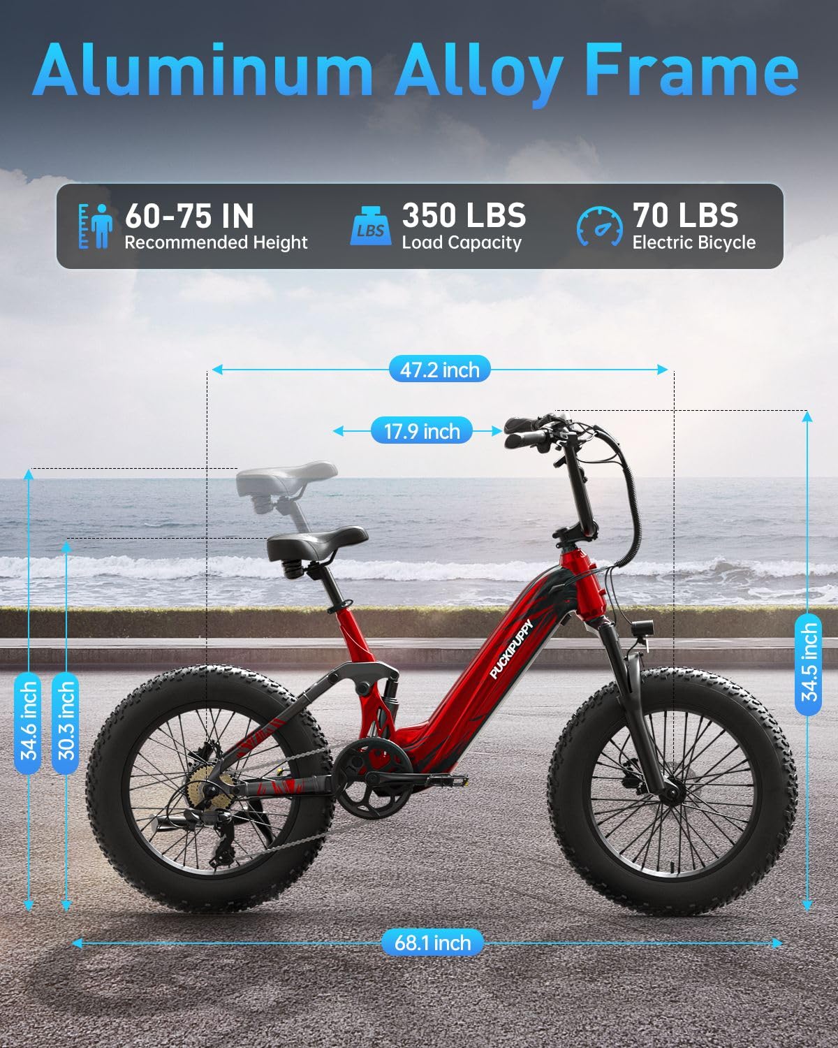 PUCKIPUPPY Corgi Ebike - Best Electric Bike Canada