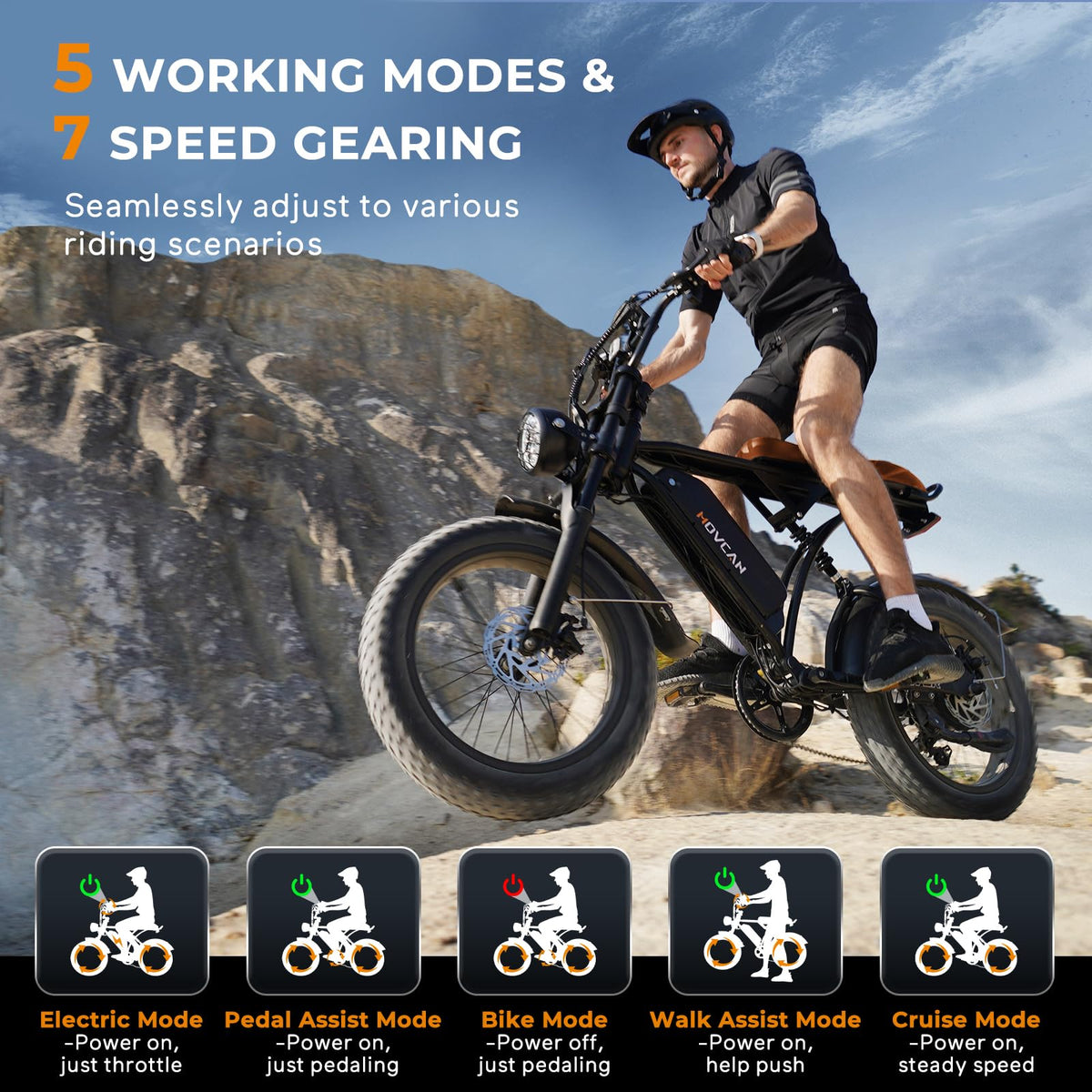 Movcan V60 Electric Bike Canada