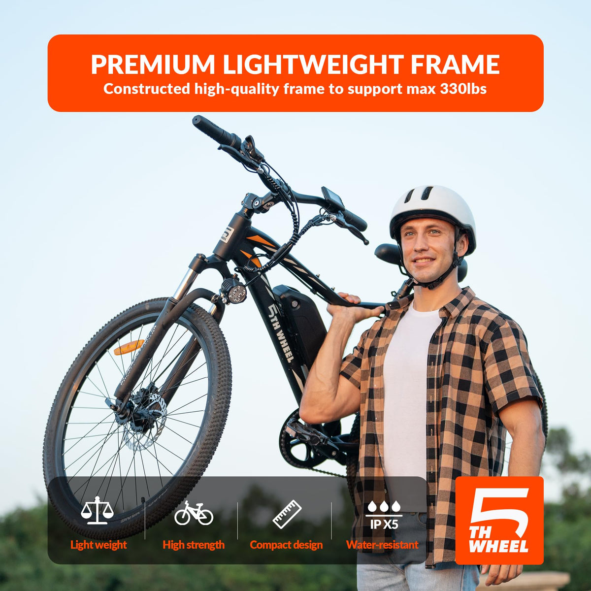 5TH WHEEL Mate Electric Bike – Long-Range E-Bike Canada