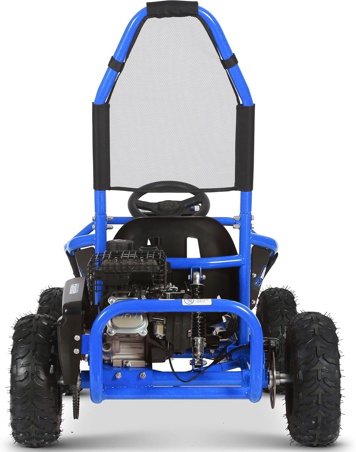 MotoTec Mud Monster 98cc gas go-kart Canada roll bar and seat