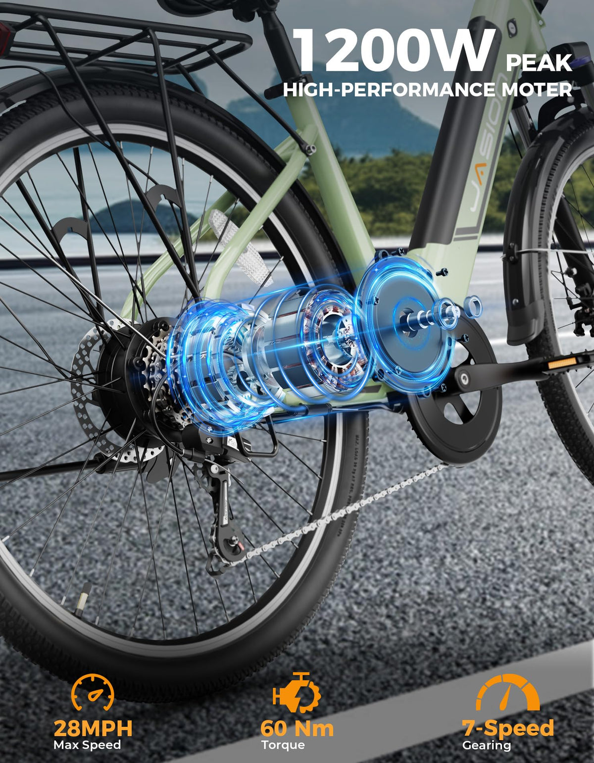 Jasion Roamer ST E-Bike Canada - Power Your Ride!