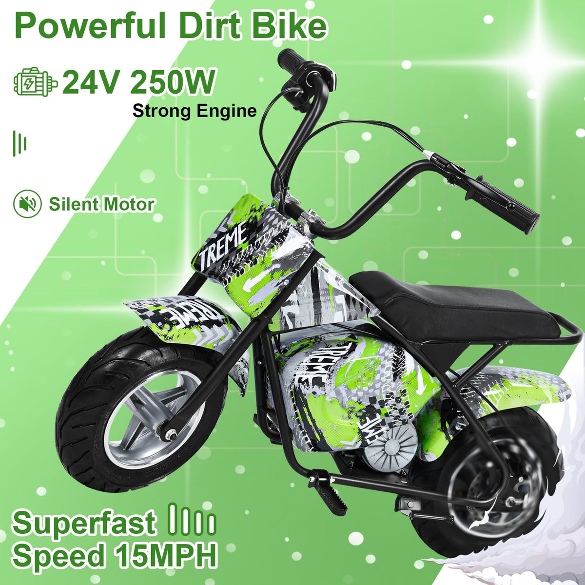 HEVIRGO 250W Kids Electric Dirt Bike Canada