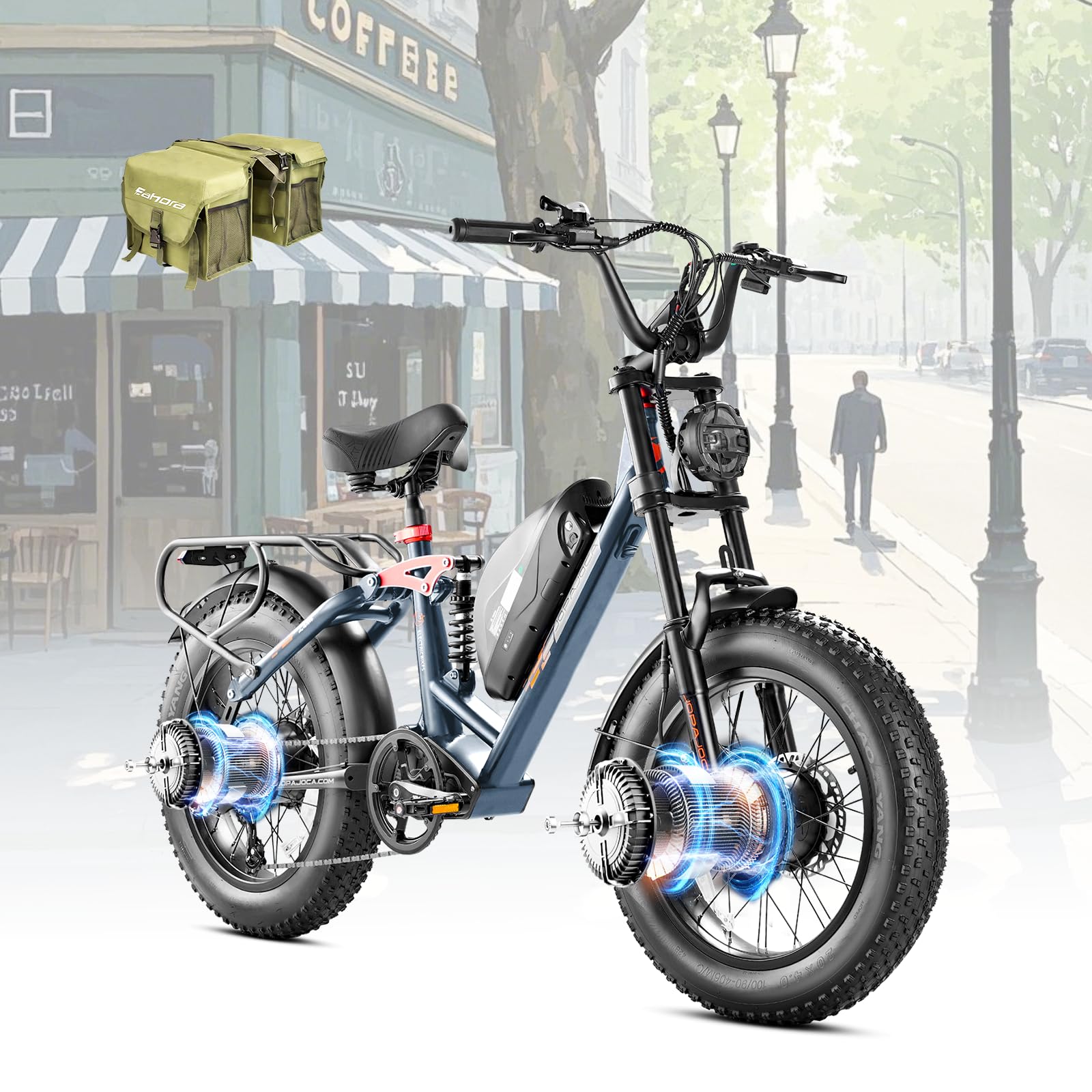 eAhora Terra 1500W Peak E-Bike Canada – Power Unleashed