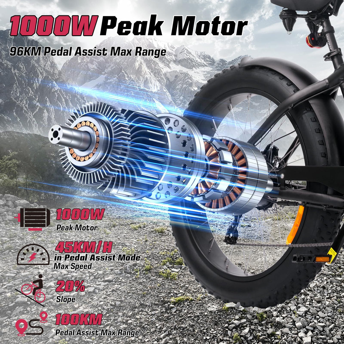 Windone K20 Electric Bike – All-Terrain Canada Power
