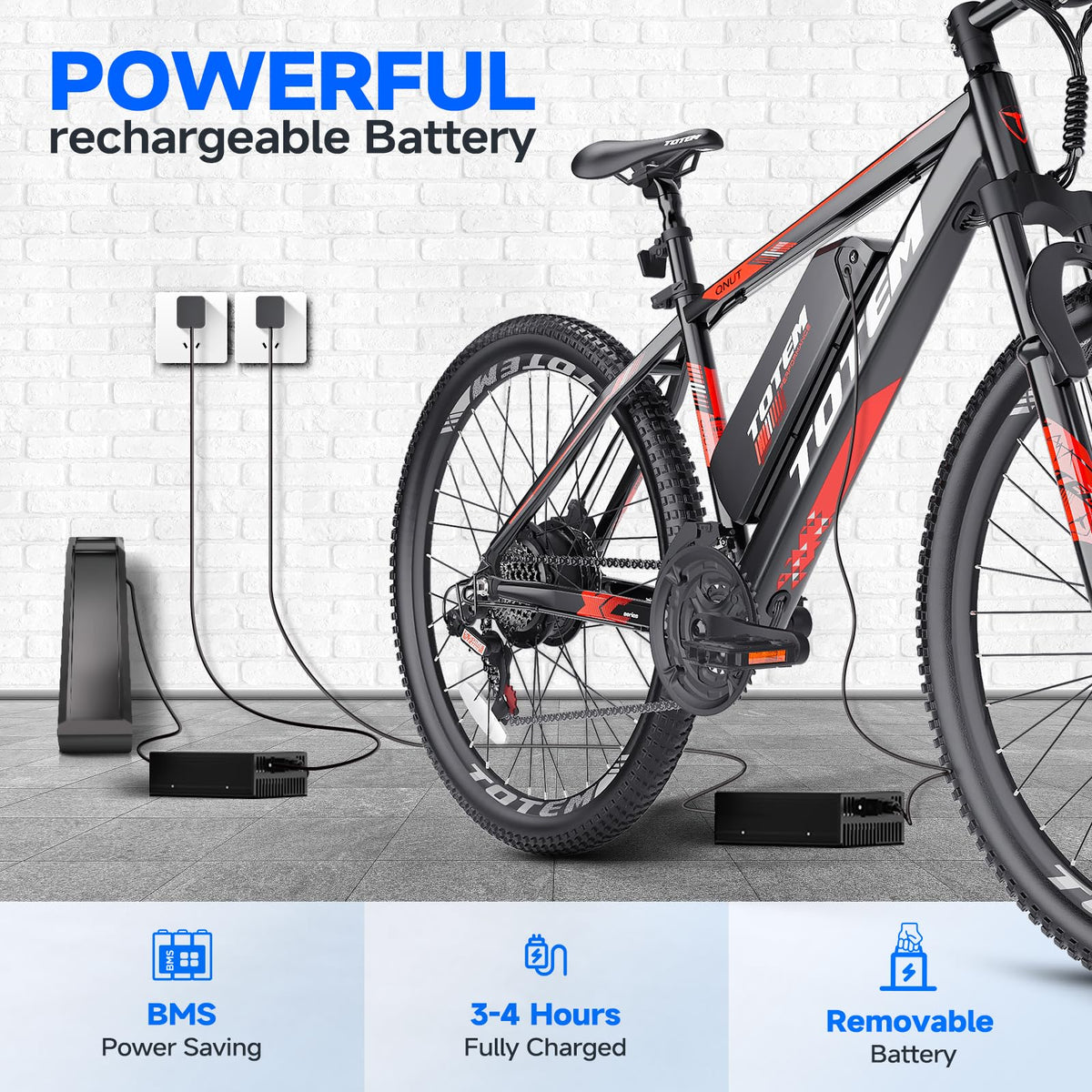 Totem Victor Electric Bike – 350W Brushless Motor Canada