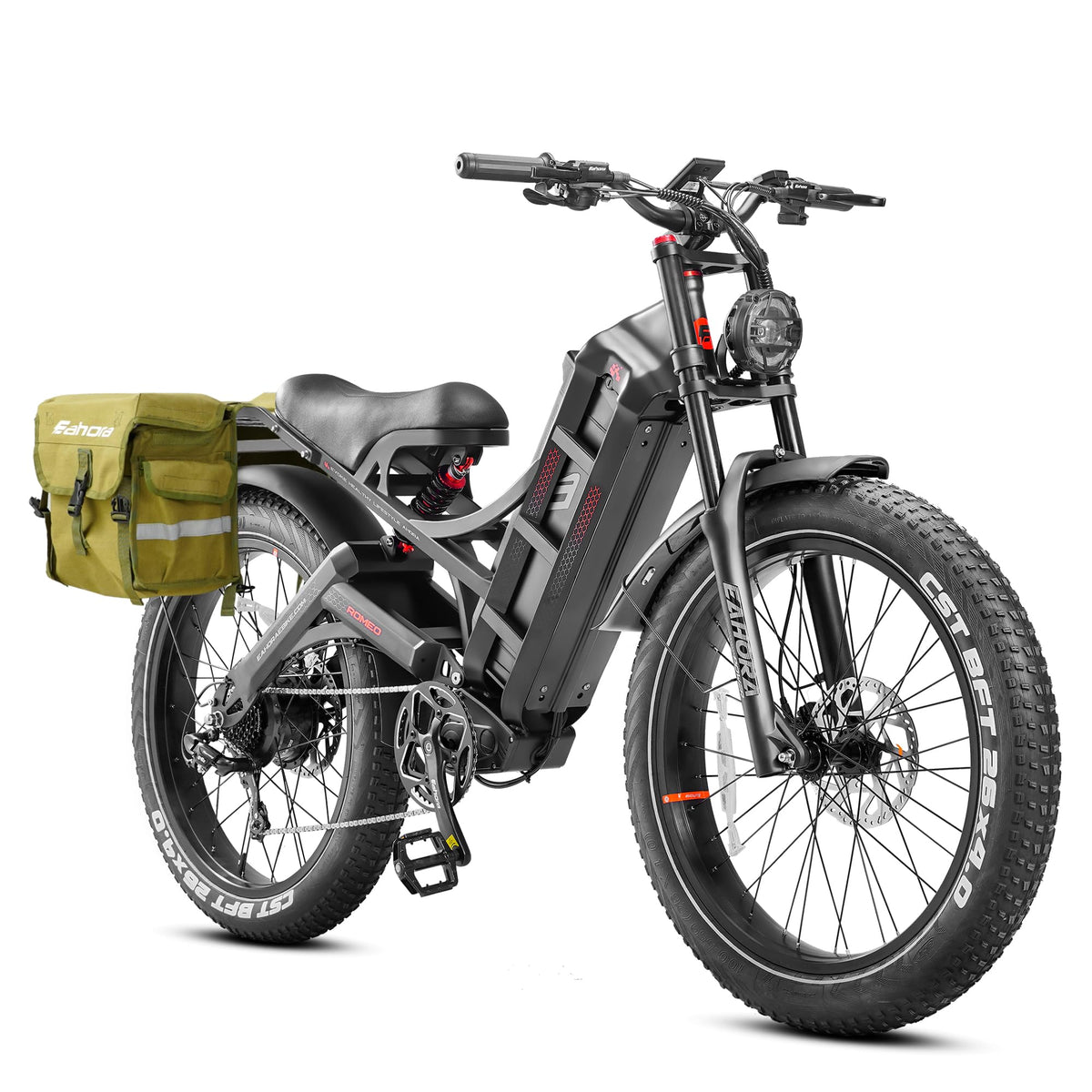 Eahora Romeo Pro Electric Bike – Long Range Fat Tire Canada