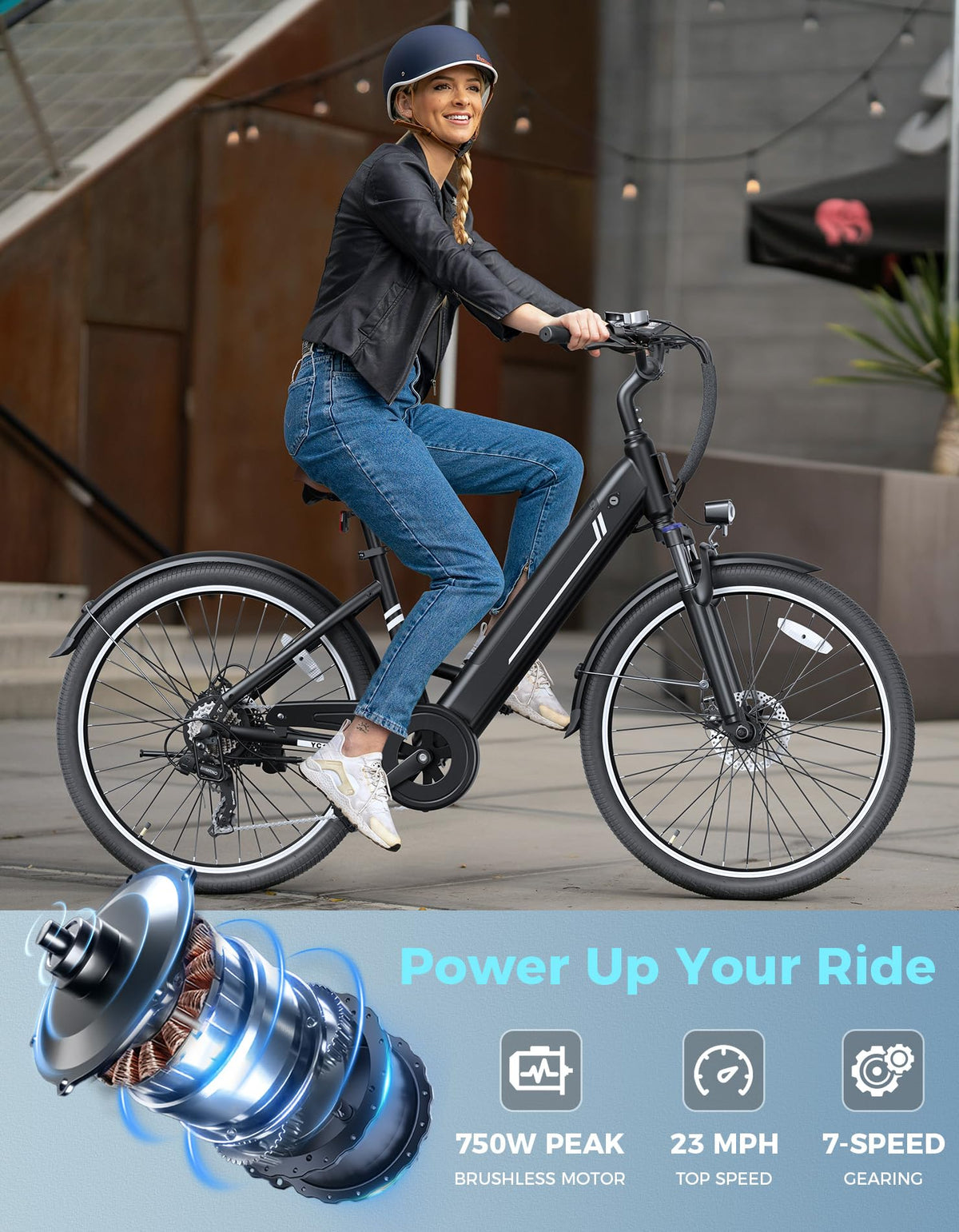 Jasion YC1 ST Electric Bike Canada - Power &amp; Comfort