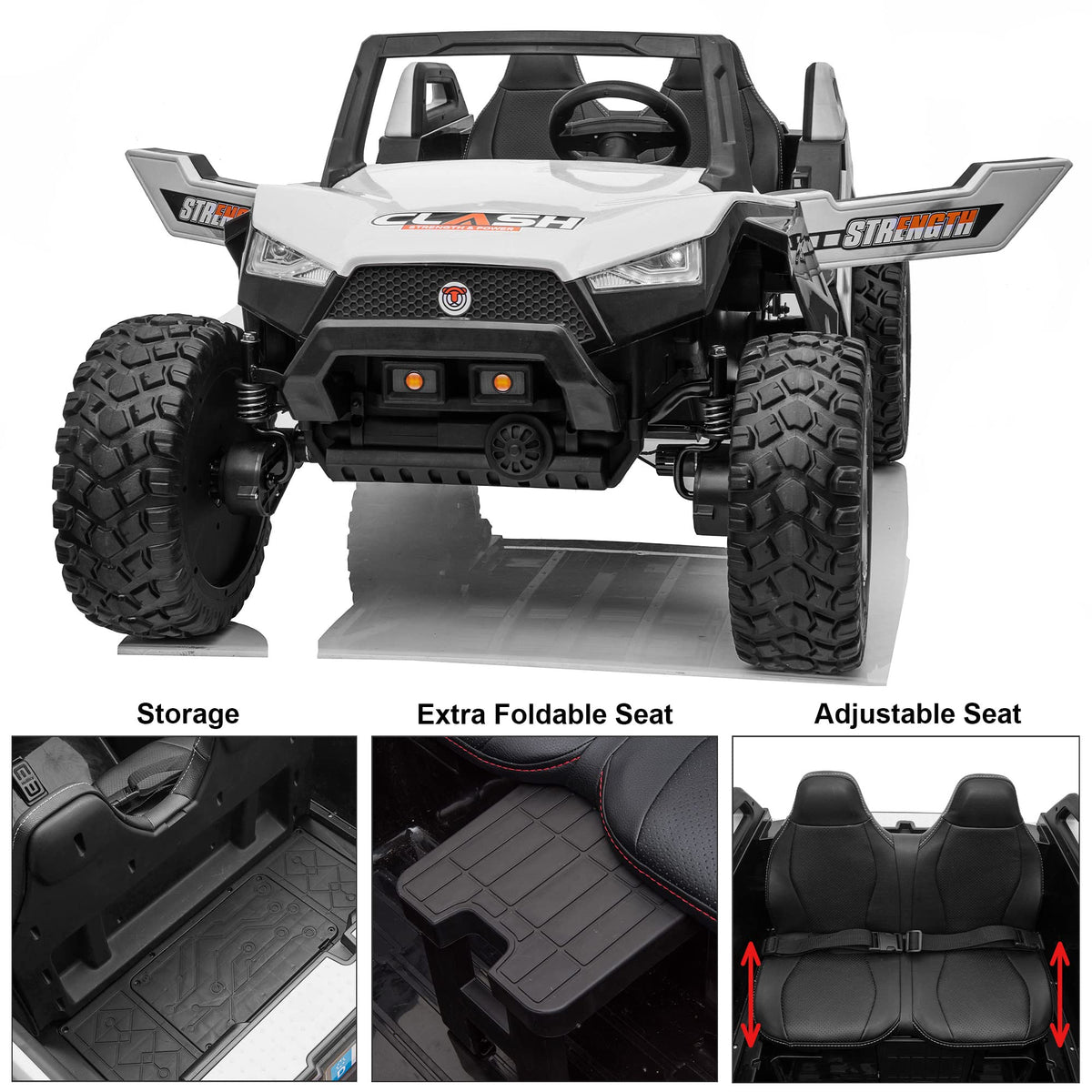 Voltz 24V Off-Road Ride-On Car for Kids Canada