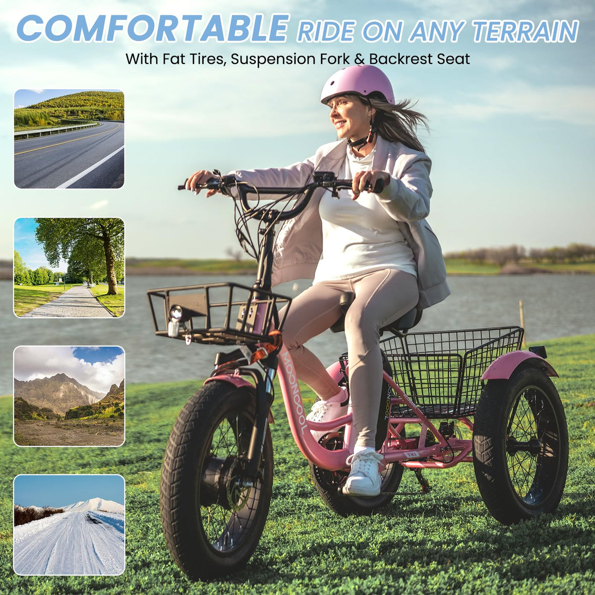 Mooncool Electric Tricycle - Best in Canada 2025