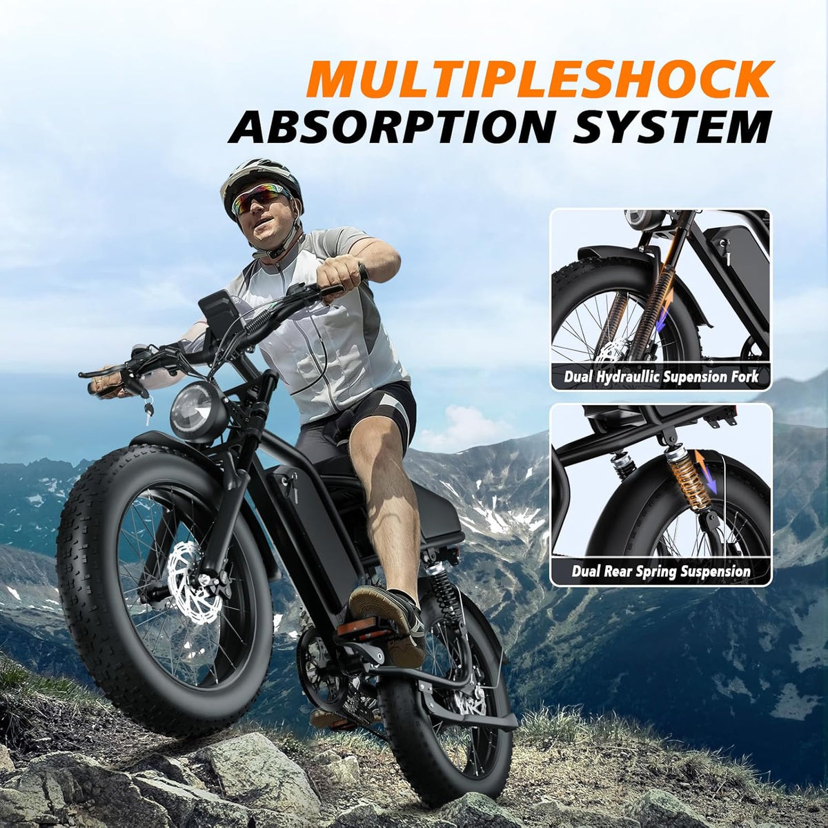 Funhang 1000W Peak Ebike - Best Electric Bike Canada