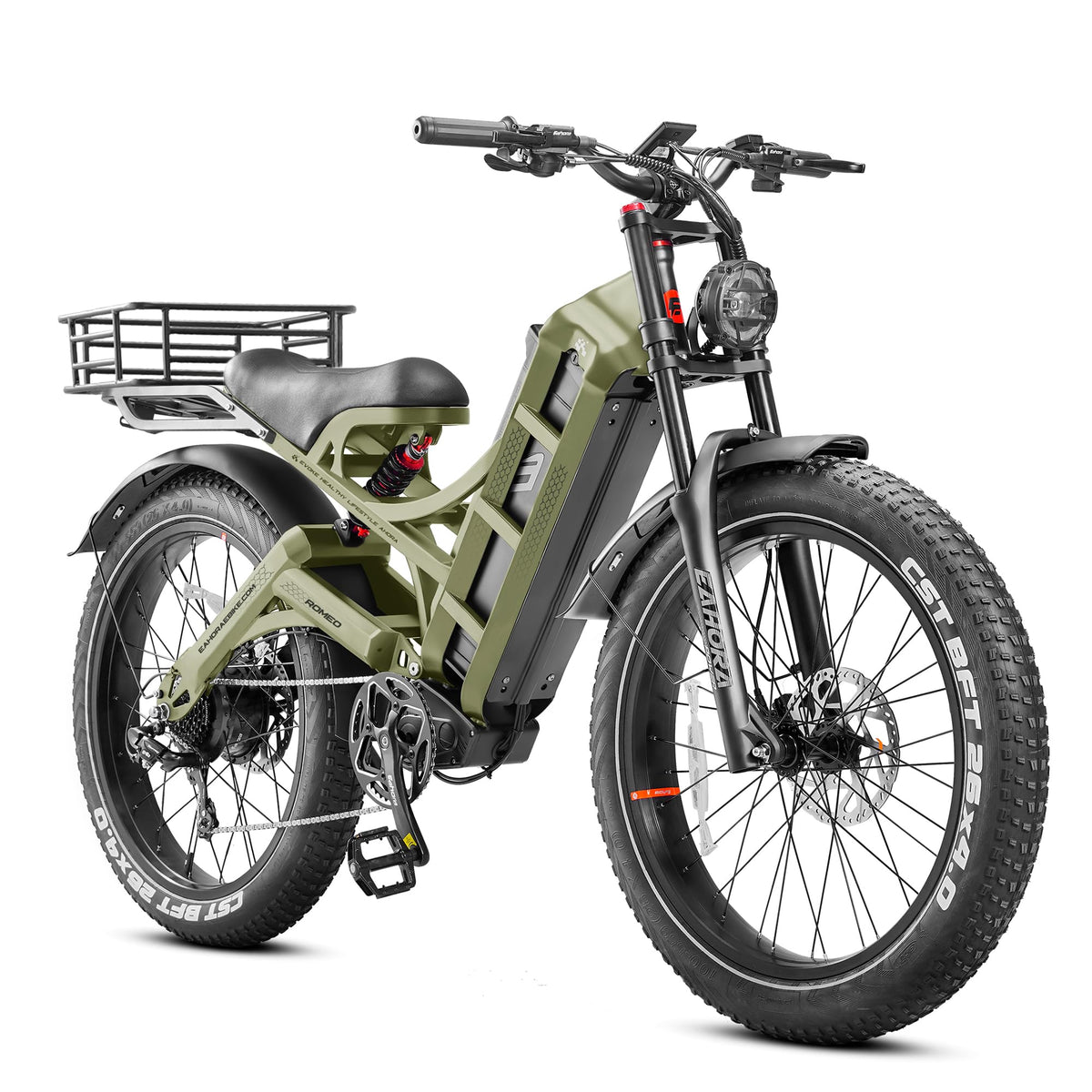 Eahora Romeo Pro Electric Bike – Long Range Fat Tire Canada
