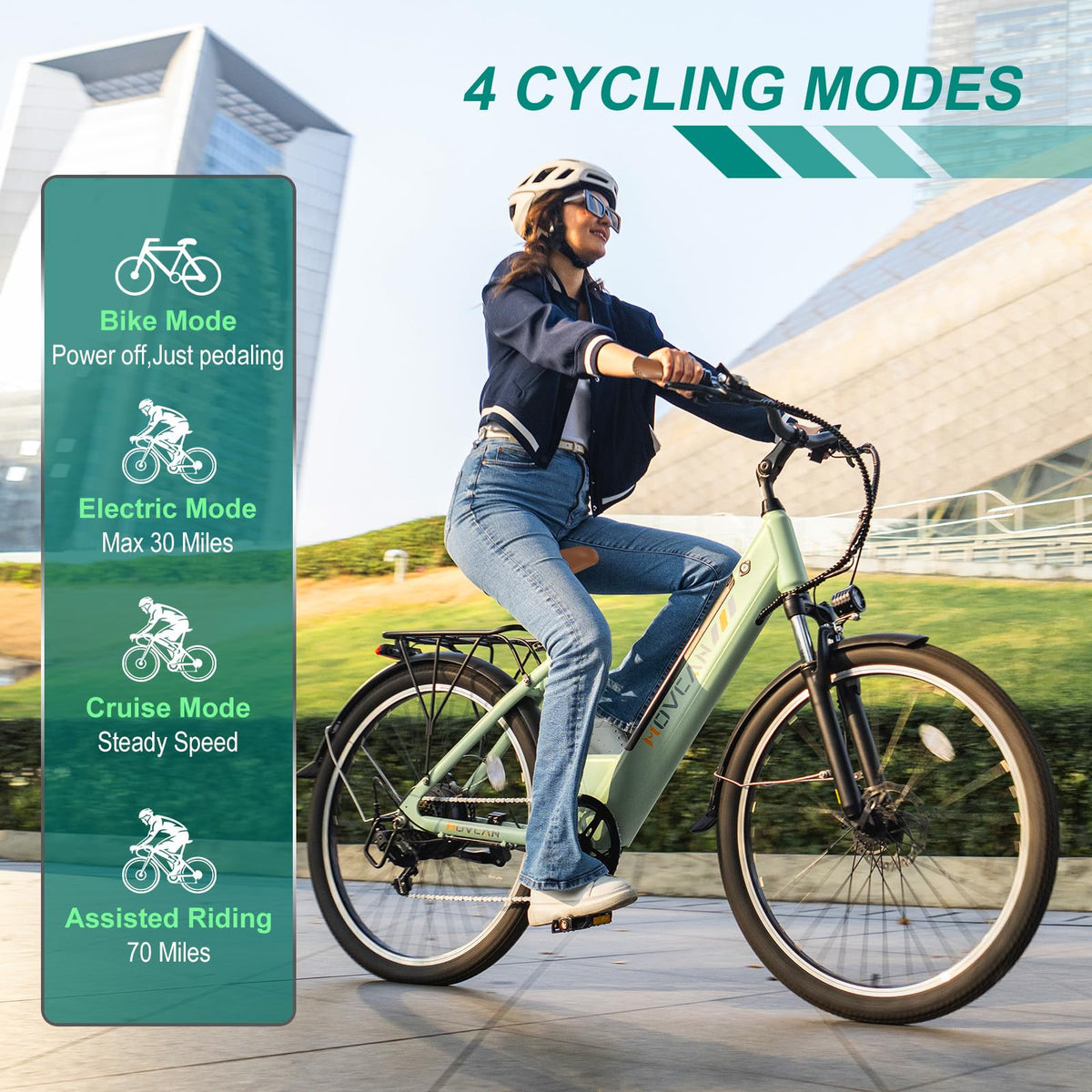 Bicicleta Eléctrica Movcan V80 Canadá