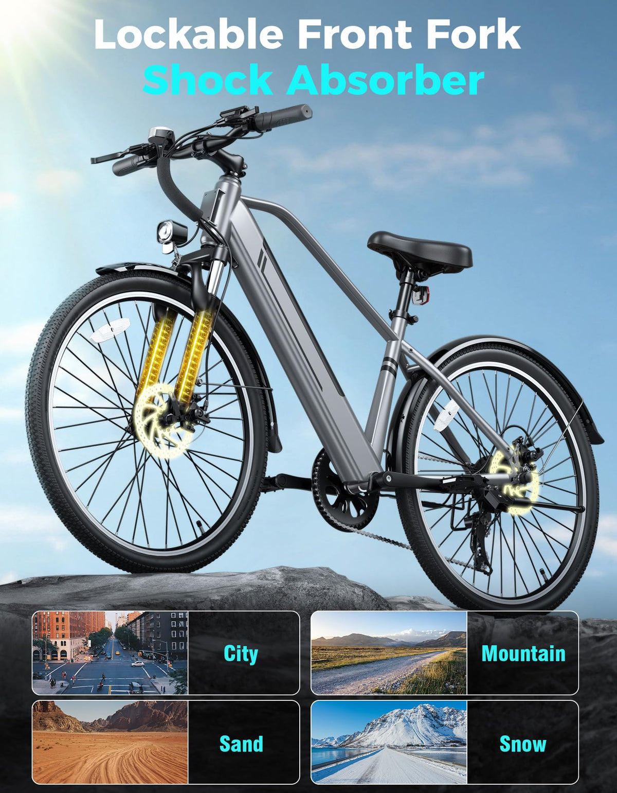 Jasion YC1 ST Electric Bike Canada - Power &amp; Comfort