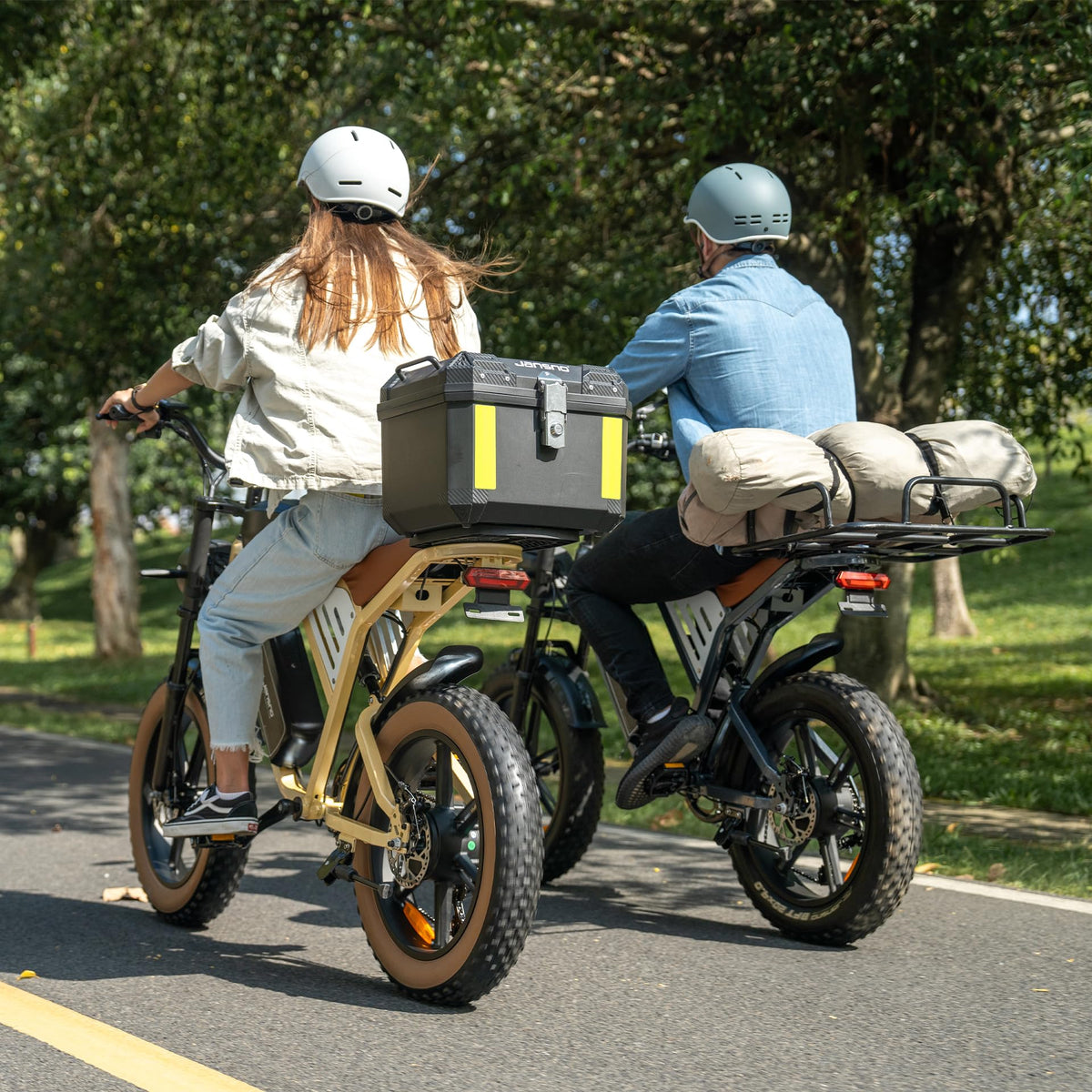 Jansno X70 Electric Bike Canada — Dual Battery, Long-Range Fat Tire E-Bike