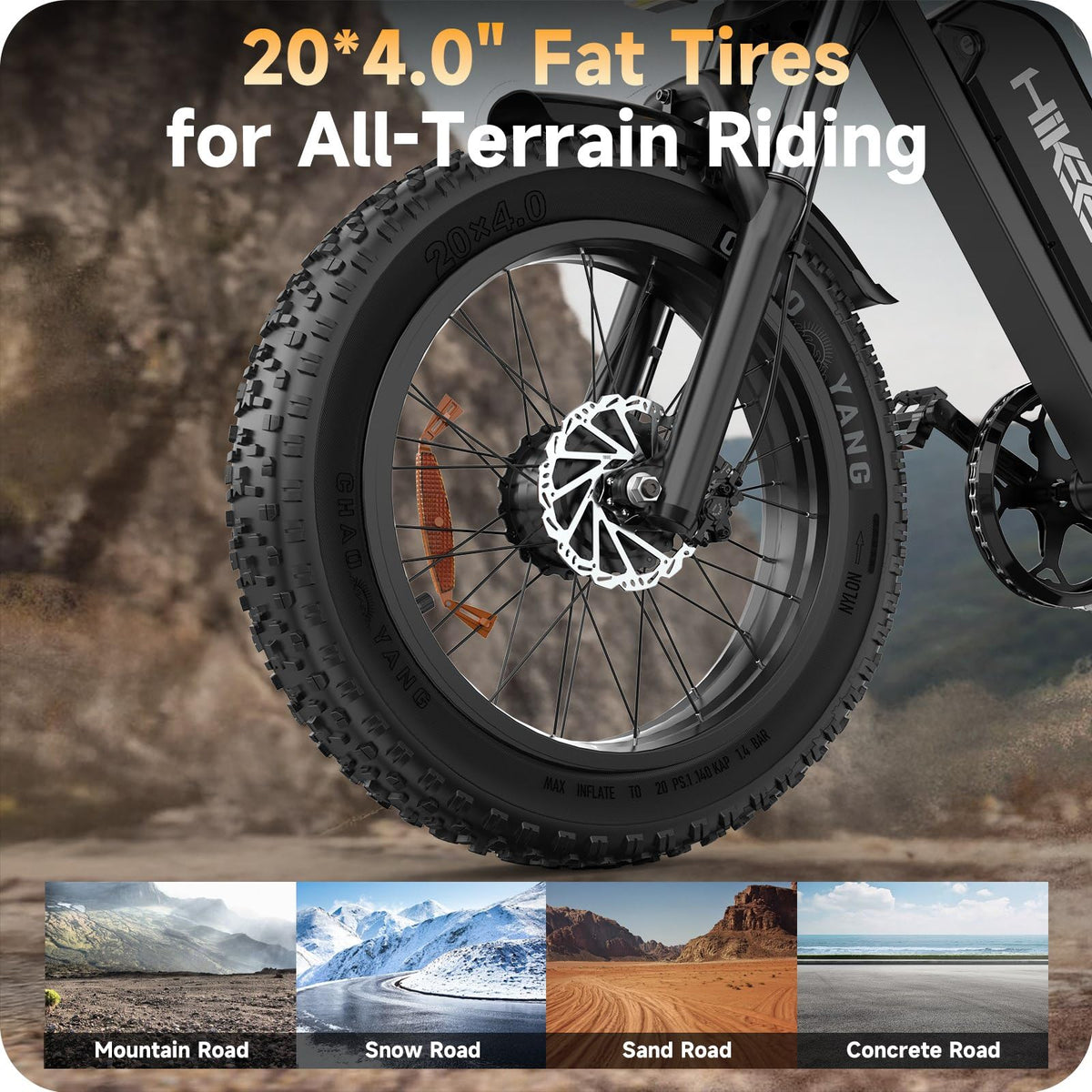 HiKeep K6 1500W Fat Tire Electric Bike Canada