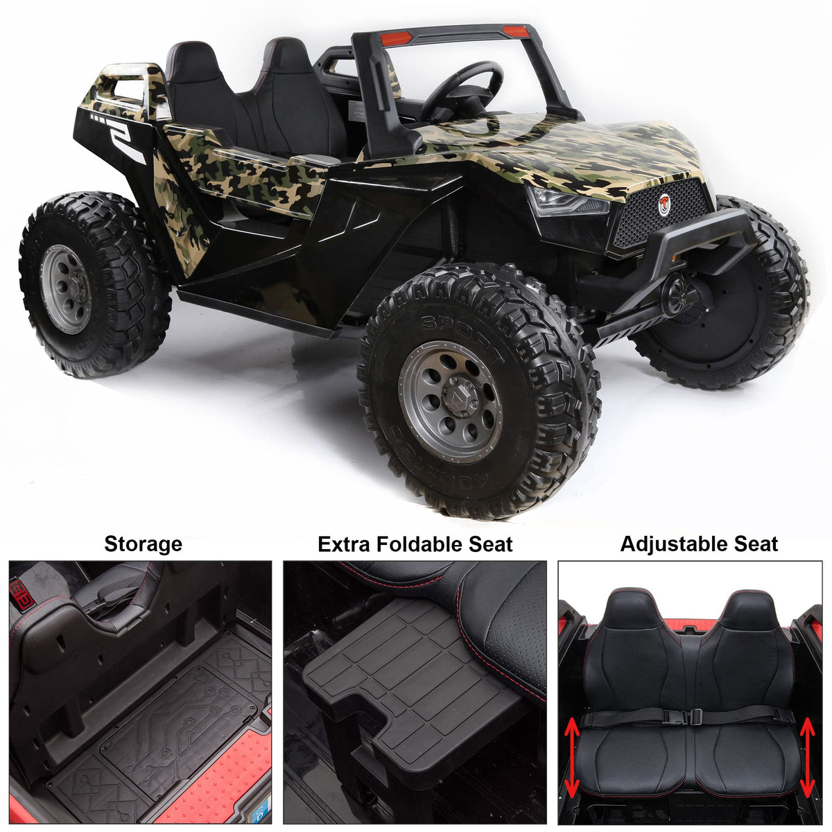 Voltz 24V Off-Road Ride-On Car for Kids Canada