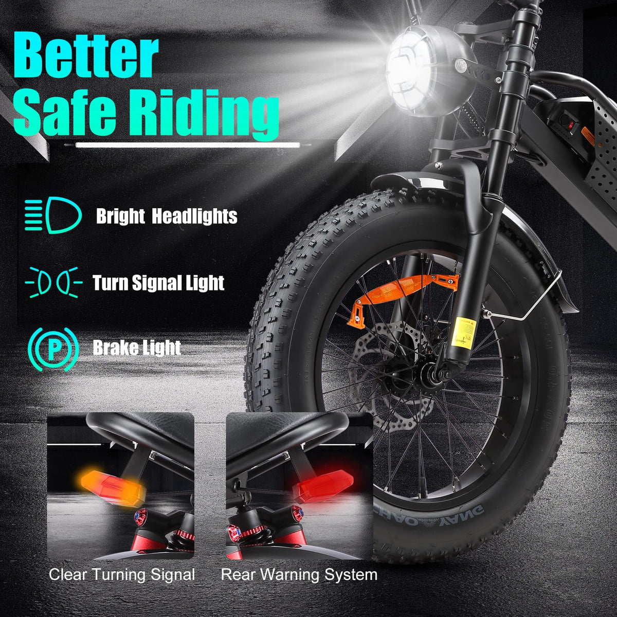 Jiu Haolong Electric Mountain Bike – 1000W All-Terrain E-Bike for Canada